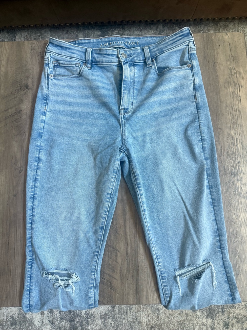 American Eagle Light Blue Stretch Denim Jeans